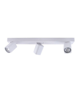 Barre de spots Senova Aluminium Blanc sablé