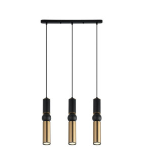 Isidora Pendant Steel, Black Aluminum, Antique Bronze