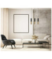 Isidora Pendant Steel, Black Aluminum, Antique Bronze