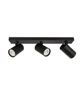 Barre de spots Laconi Noir