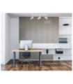 Barre de spots Spiela Acier,Aluminium Blanc