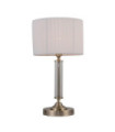 Ferlena wall light Glass, Steel, Fabric Antique Bronze