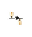Servio Wall Light Steel Black