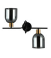 Servio Wall Light Steel Black