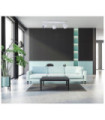 Calasa spotlight bar Steel Matt white, chrome ring
