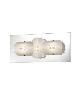 Daze wall light Metal alloy Chrome