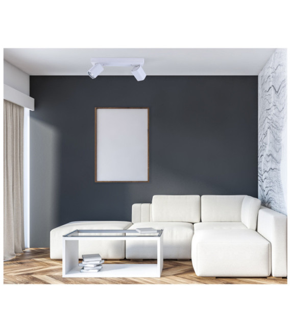 Senova Spot Aluminum Sandblasted White