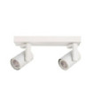 Spot Spiela Acier,Aluminium Blanc