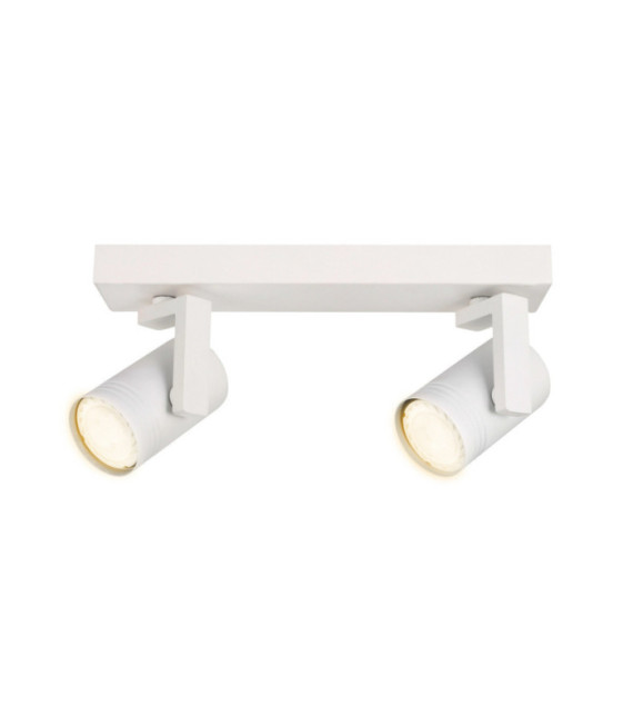 Strahler Spiela Stahl, weißes Aluminium