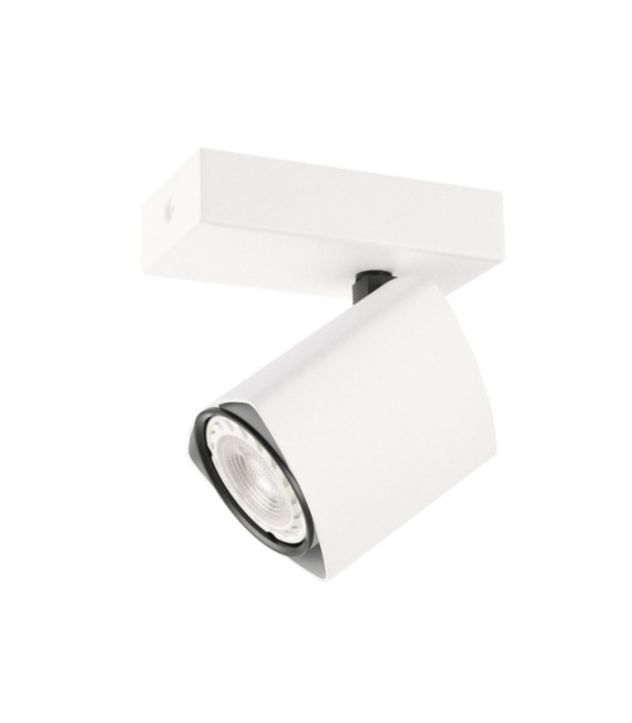 Merusa Foco Acero, Aluminio Blanco, Negro