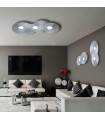 Plafonnier CIRCLE blanc 3 ampoules