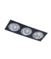 Lampe sur pied extérieur Mooty Alliage métallique Noir