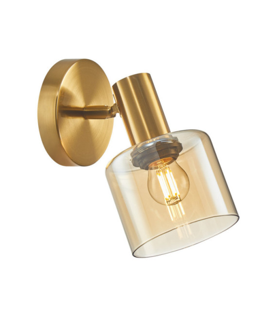 Santia Spotlight Steel Brass