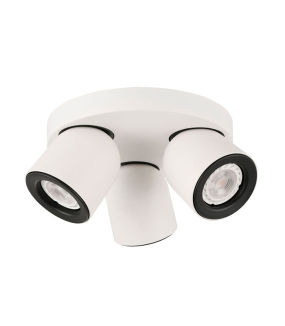 Foco múltiple Nuora Blanco, Negro