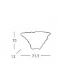 ROKOKO Wall Light 1 light - 3