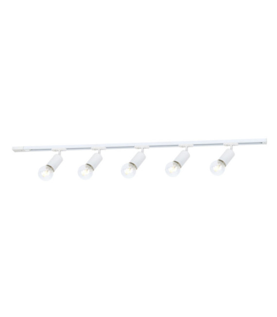 Barra de foco Marvi Plástico, acero, aluminio Blanco Mate