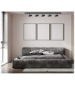 Marvi spotlight bar Plastic, steel, aluminum Matt Black
