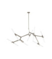 Suspension Starck Verre,acier,aluminium Nickel
