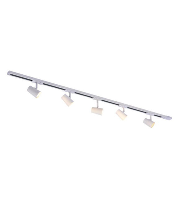 Astley Matte White Aluminum spotlight bar