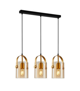 Suspension Nanesma Verre,Acier Or