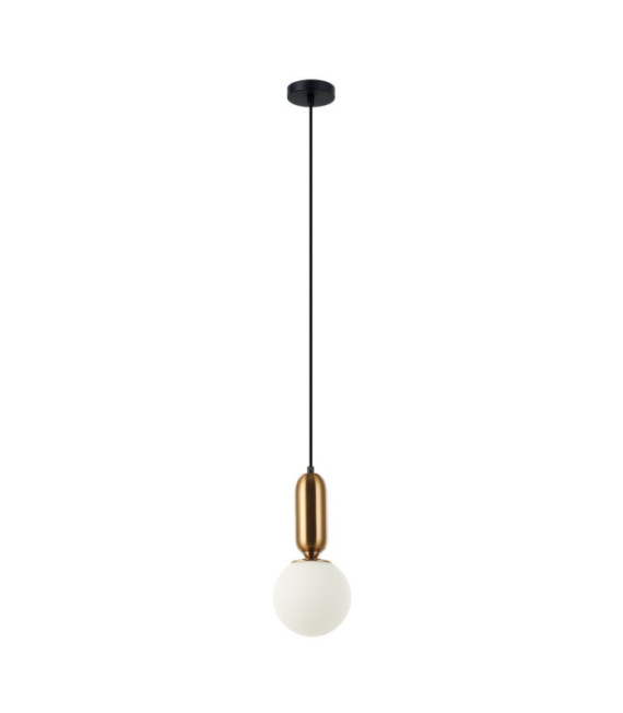 Suspension Aldeva Acier,alliage métallique Noir, Bronze Antique
