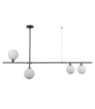 Belmonte Pendant Steel, Black Aluminum, Brass
