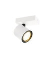 Spot Karlota Acier,Aluminium Blanc, Noir