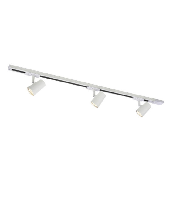 Astley Matte White Aluminum spotlight bar