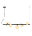 Suspension Reverso Verre,Acier Noir,Or