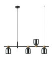 Servio Black Steel Pendant