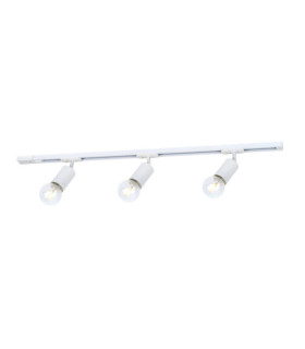 Barra faretto Marvi Plastica, acciaio, alluminio Bianco Opaco