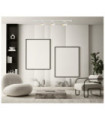 Barre de spots Marvi Plastique,acier,aluminium Blanc Mat