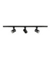 Lumsi sandblasted black spotlight bar