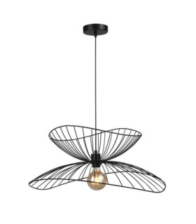 Suspension Galia Acier Noir