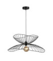 Suspension Galia Acier Noir