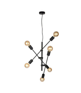 Suspension Ferreia Acier Noir