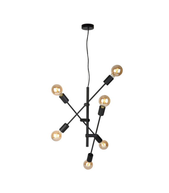 Suspension Ferreia Acier Noir
