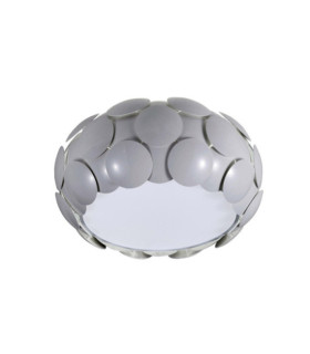 Lámpara de techo Santina Plástico gris