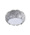 Santina Ceiling Light Plastic Gray