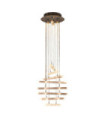 Spyro pendant light Metal alloy, glass Chrome