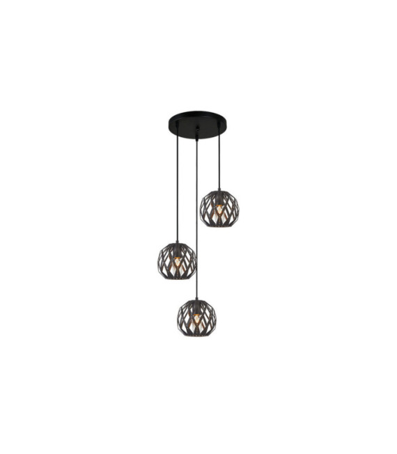 Hilo Suspension Black Steel