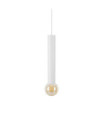 Suspension Marvi Plastique,Acier Blanc Mat