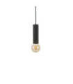 Marvi Pendant Lamp Plastic, Matte Black Steel