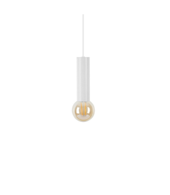 Suspension Marvi Plastique,Acier Blanc Mat