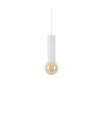 Marvi Pendant Lamp Plastic, Matt White Steel