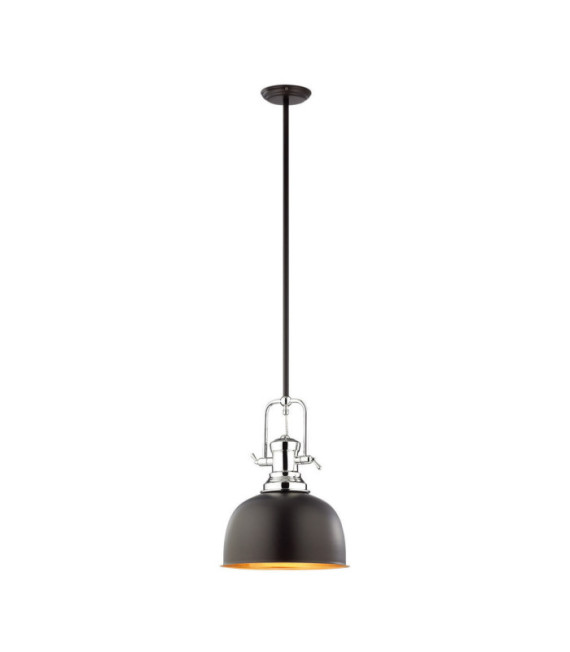 Laredo pendant light Metal alloy Black