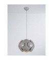 Suspension Santina Plastique Gris