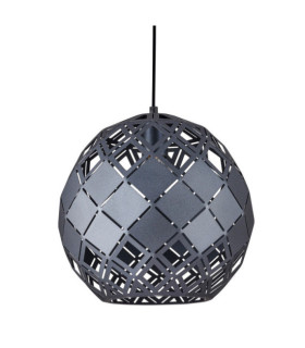 Suspension Paulela Acier Noir