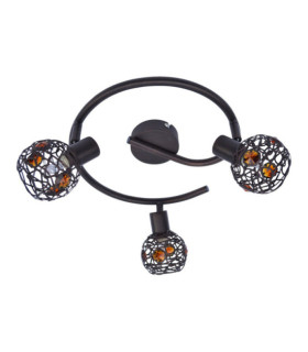 Astor ceiling light Metal alloy Bronze