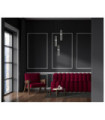 Suspension Isidora Acier,Aluminium Chrome, Noir, Gris
